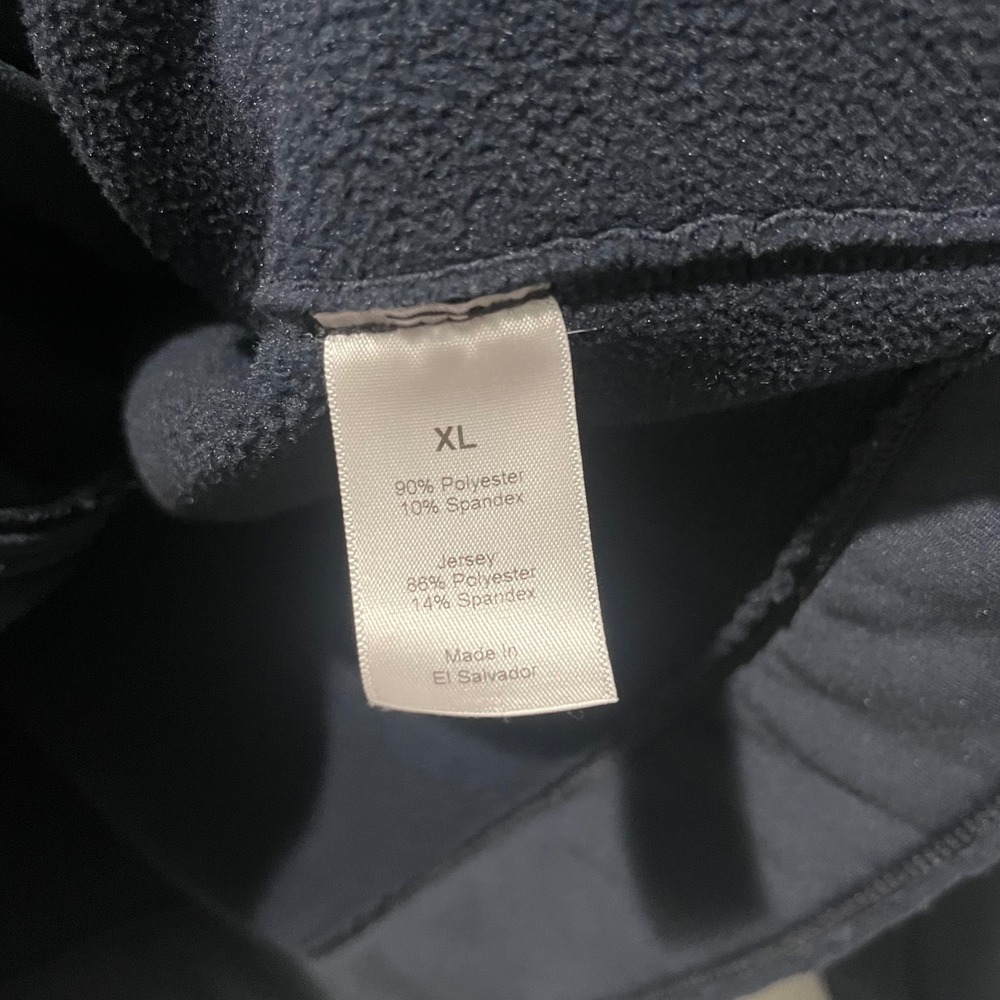 Title Nine Crash 2.0 Polartec Jacket Full Zip Hoodie Womens XL Blue Gray Fleece - Picture 5 of 9